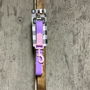 Woof Nylon 5 Foot Dog Leash Purple for Small Dogs Standard Unisex